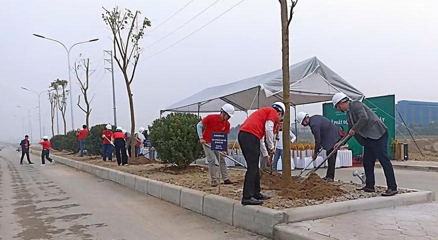 Một g&oacute;c khu c&ocirc;ng nghiệp Gia Lộc đ&atilde; ho&agrave;n thiện hạ tầng, chuẩn bị đ&oacute;n nh&agrave; đầu tư thứ cấp trong năm 2025.