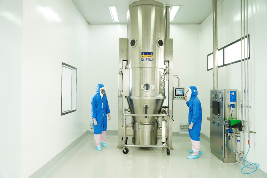 Inside an EU-GMP factory of IMP. Photo: Imexpharm