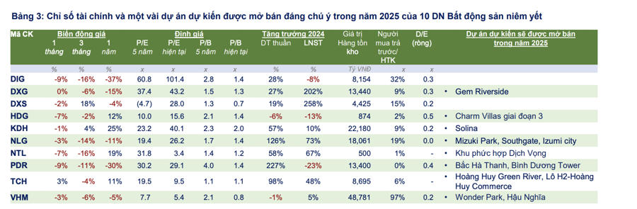 Cổ phiếu nhóm bất động sản dân cư vẫn khó trong nửa đầu năm 2025?  - Ảnh 1