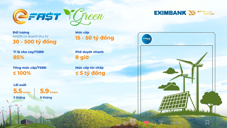 EFAST GREEN gi&uacute;p 1xbet bedava bonus nghiệp tiếp cận nguồn vốn nhanh ch&oacute;ng để ph&aacute;t triển bền vững.