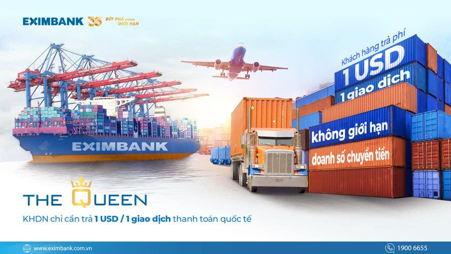 Với chương tr&igrave;nh The Queen, kh&aacute;ch h&agrave;ng chỉ cần trả 1 USD/1 giao dịch chuyển tiền quốc tế v&agrave; kh&ocirc;ng giới hạn 1xbet bedava bonus số giao dịch.