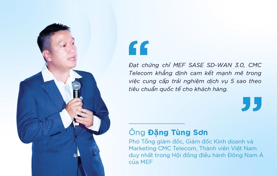 CMC Telecom: tao tai khoan 1xbet nghiệp đầu tiên tại Việt Nam đạt MEF SASE SD-WAN 3.0 - Ảnh 1