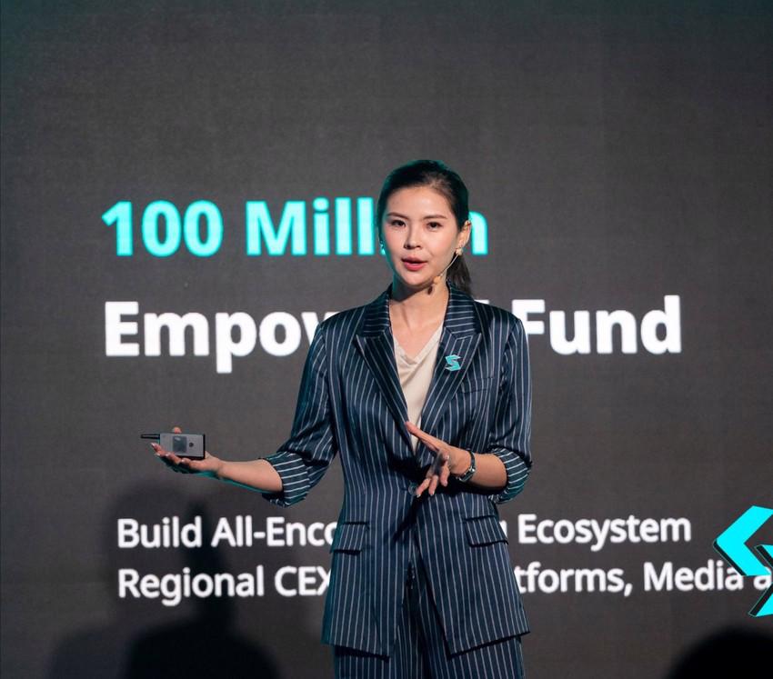 B&agrave; Gracy Chen, CEO của Bitget.