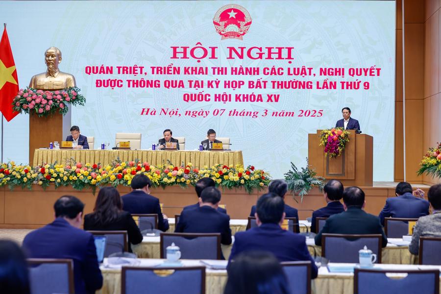 Quang cảnh hội nghị - Ảnh: VGP