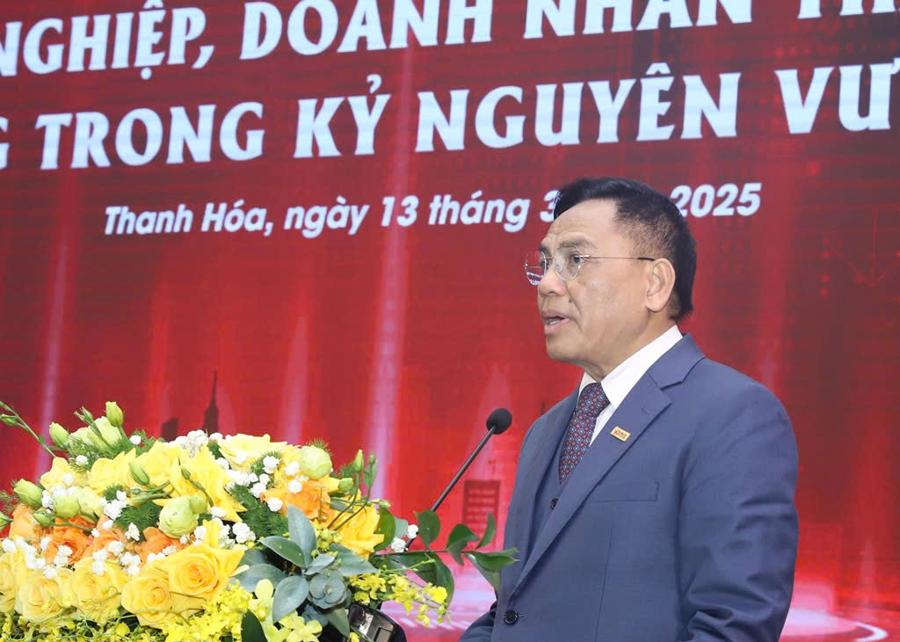 &Ocirc;ng Cao Tiến Đoan, Chủ tịch Hiệp hội tỉnh Thanh Ho&aacute;