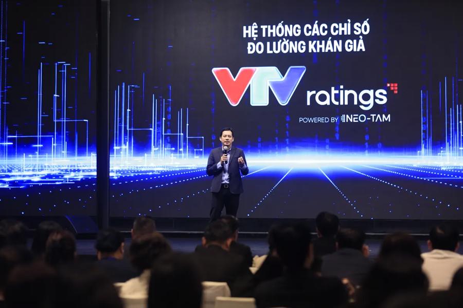 &Ocirc;ng L&ecirc; Quang Tự Do chia sẻ tại Lễ c&ocirc;ng bố VTV Ratings.&nbsp;