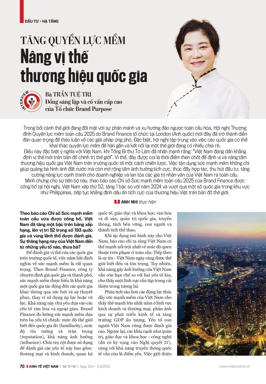 Tăng quyền lực mềm: Nâng vị thế thương hiệu quốc gia - Ảnh 8