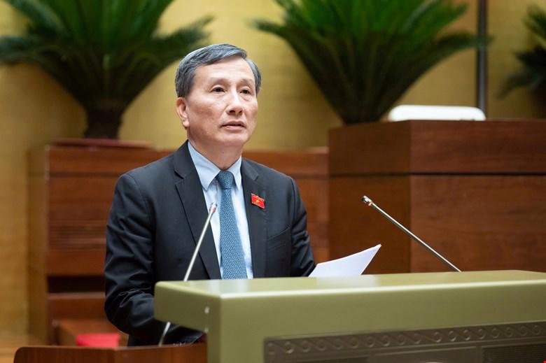 Chủ nhiệm Ủy ban Khoa học, Công nghệ và Môi trường của Quốc hội Lê Quang Huy.