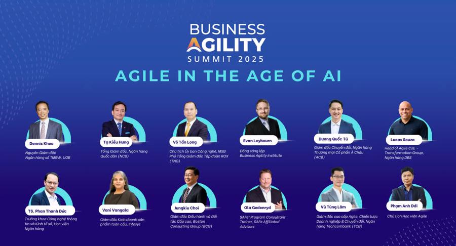 "Business Agility Summit 2025" - Kinh nghiệm chuyển đổi số từ các ngân hàng và tập đoàn quốc tế - Ảnh 1