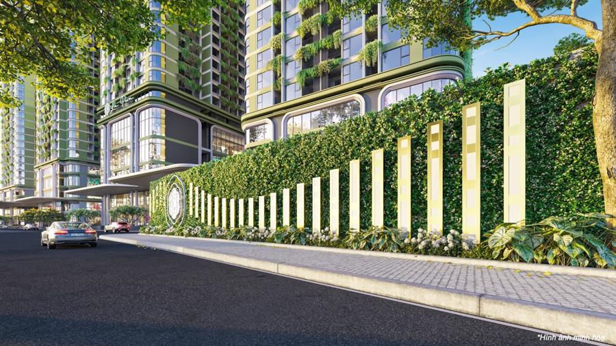 La Pura sở hữu tới 300m mặt tiền xanh dài nhất Quốc lộ 13.