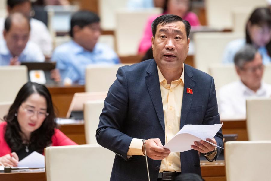 Đại biểu Thạch Phước Bình, đoàn tỉnh Trà Vinh. Ảnh: Quochoi.vn.