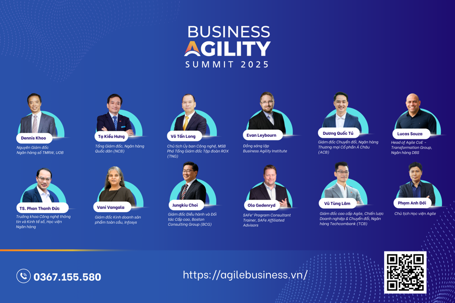 "Business Agility Summit 2025" - Kinh nghiệm chuyển đổi số từ các ngân hàng và tập đoàn quốc tế - Ảnh 1