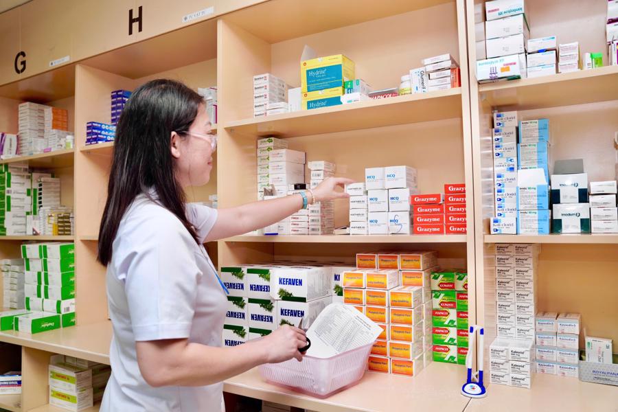 Đảm bảo chất lượng thuốc phục vụ nhu cầu khám chữa bệnh. Ảnh: Phương Thảo.