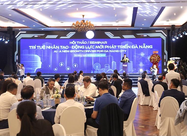 Quang cảnh Hội thảo “Trí tuệ nhân tạo - Động lực mới phát triển Đà Nẵng”