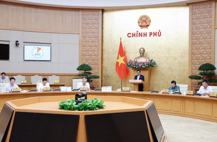 Quang cảnh phiên họp. Ảnh: VGP.