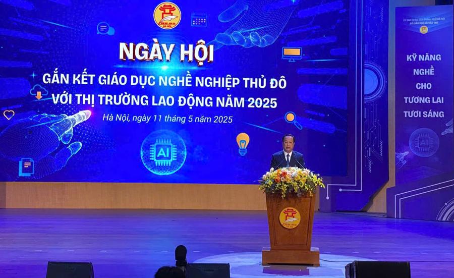 Ông Trần Thế Cương, Giám đốc Sở Giáo dục và Đào tạo Hà Nội. Ảnh: Thanh Hải.