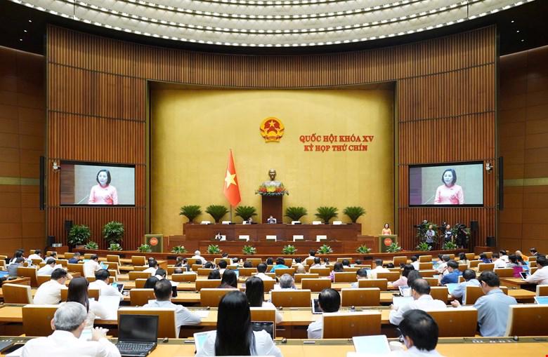 Sáng 12/5/2025: Quốc hội họp toàn thể tại hội trường.