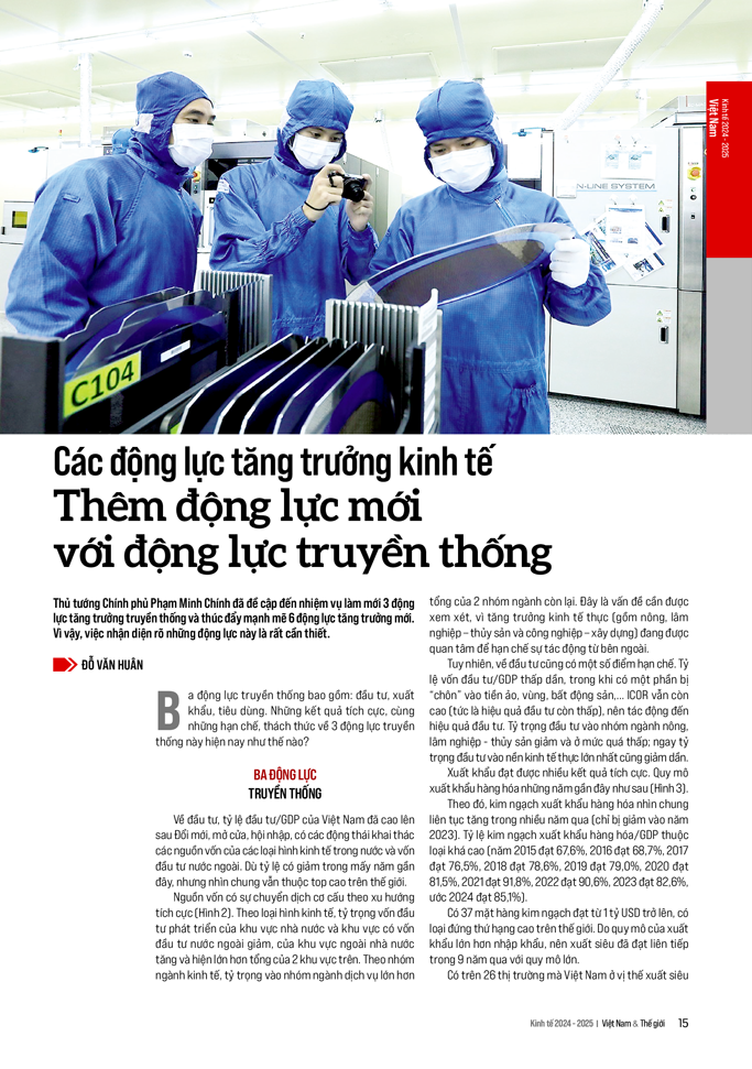 Các động lực tăng trưởng kinh tế: Thêm động lực mới cùng với động lực truyền thống - Ảnh 2