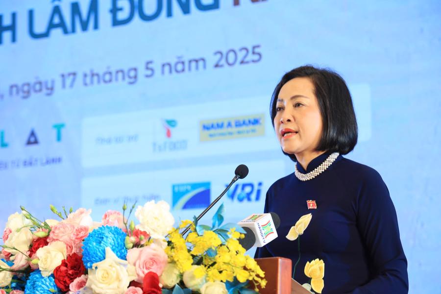 Phó Chủ tịch Quốc hội Nguyễn Thị Thanh đánh giá cao sự chủ động và quyết tâm của Lâm Đồng.