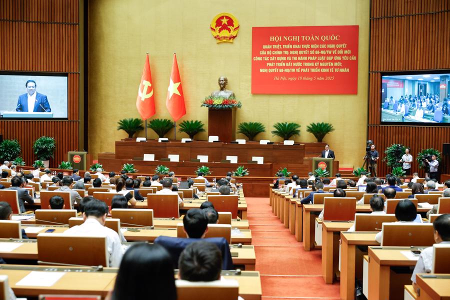 Toàn cảnh Hội nghị. Ảnh: Nhật Bắc/VGP.