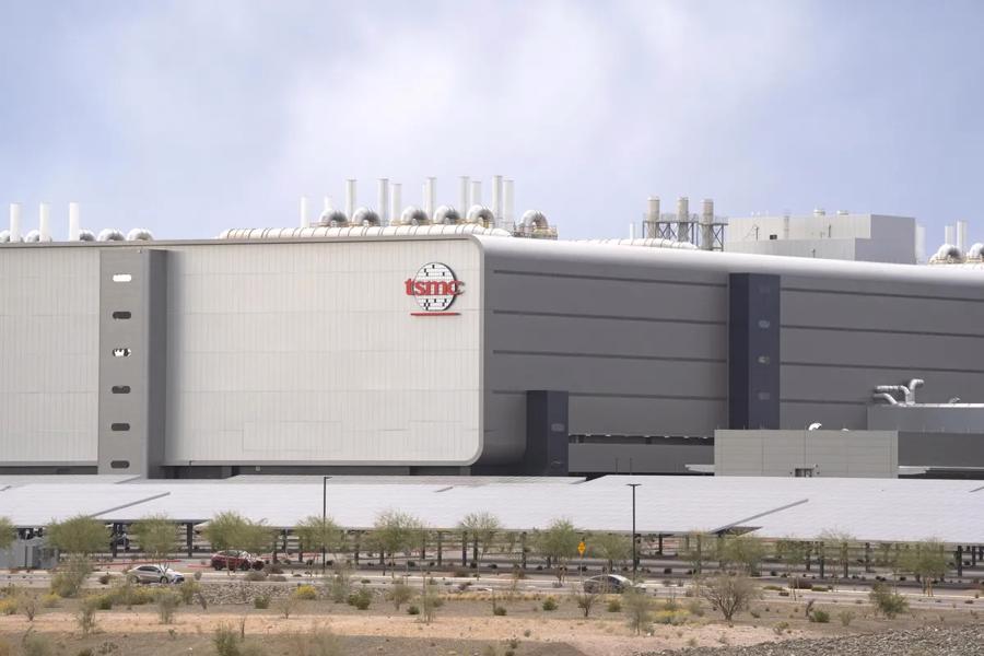 Một nhà máy sản xuất của TSMC ở Phoenix, Arizona. Ảnh: Bloomberg