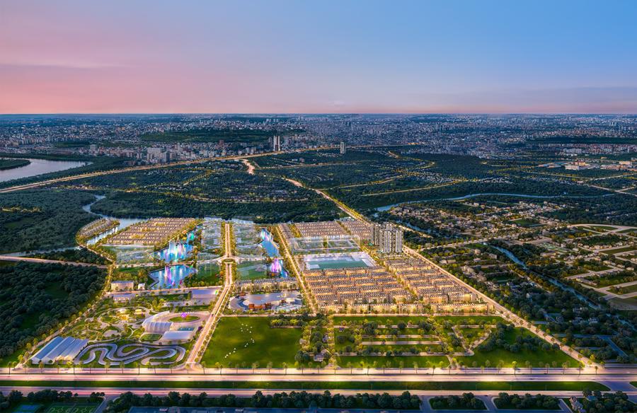 The Global City mang dáng dấp của một khu đô thị sống động và đầy sắc màu, ngang tầm với các downtown nổi tiếng trên thế giới.