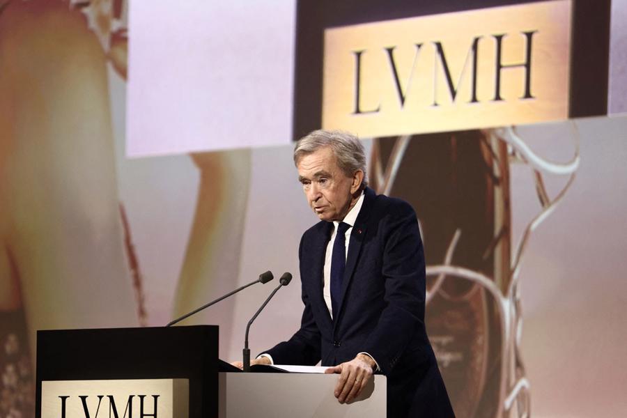 CEO tập đoàn LVMH - ông Bernard Arnault