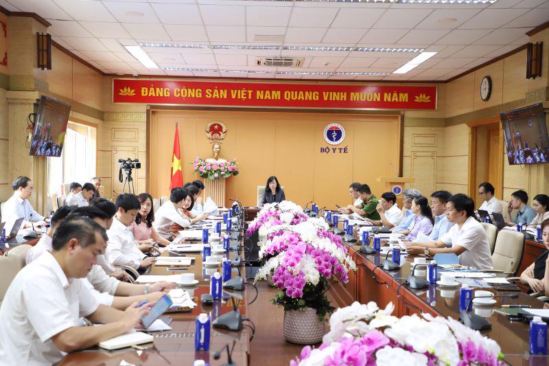 Toàn cảnh hội nghị. Ảnh: MOH.