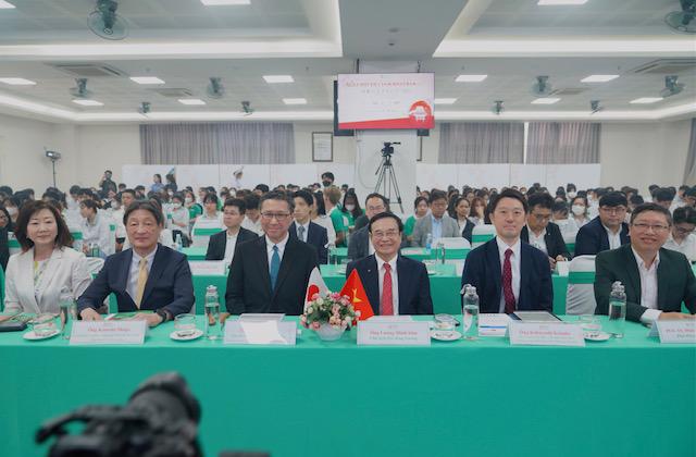 Các đại biểu quốc tế tại Ngày hội việc làm Nhật Bản năm 2025.