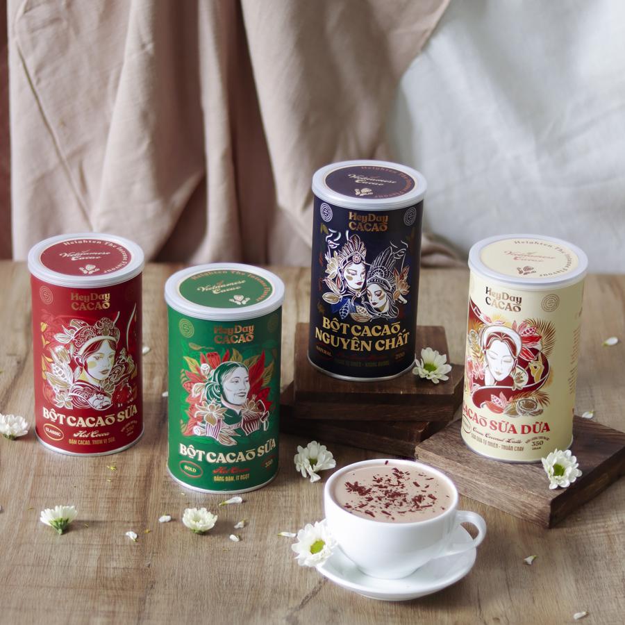 Heyday kh&ocirc;ng chỉ g&oacute;p phần n&acirc;ng tầm hạt cacao Việt Nam tr&ecirc;n m&agrave; c&ograve;n kh&eacute;o l&eacute;o thổi hồn Việt v&agrave;o từng sản phẩm.