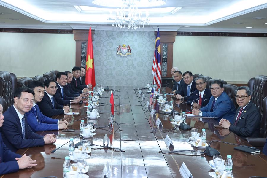 Quang cảnh hội kiến - Ảnh: VGP