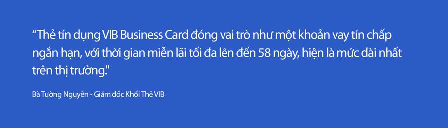 VIB Business Card: Giải pháp toàn diện khơi thông dòng vốn, minh bạch tài chính cho SME - Ảnh 2