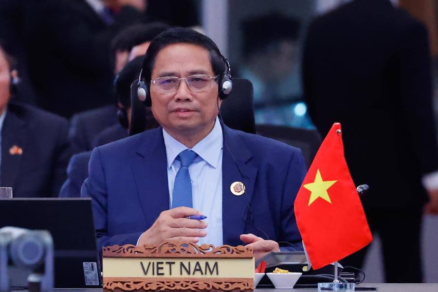 Thủ tướng phát biểu tại hội nghị - Ảnh: VGP