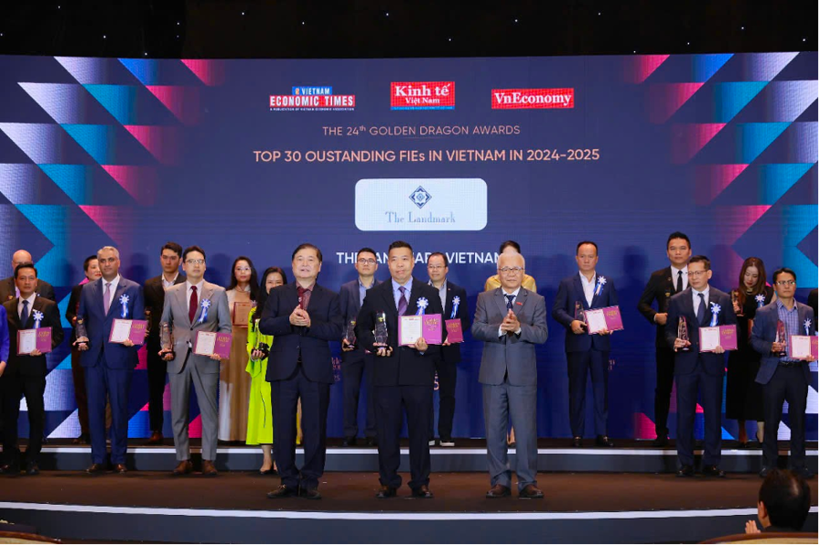 The Landmark has been recognized among Vietnam’s Top 30 Outstanding Foreign-Invested Enterprises (FIEs) in 2024-2025