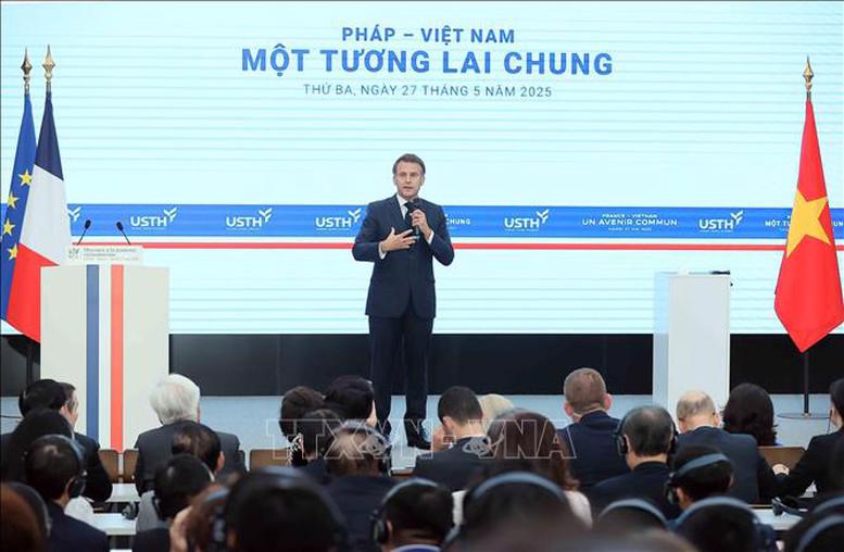 Tổng thống Cộng hòa Pháp Emmanuel Macron - Ảnh: TTXVN.