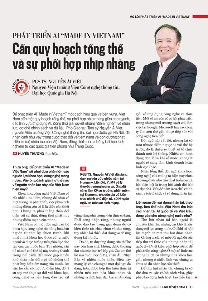 Phát triển AI “Made in Vietnam”: Cần quy hoạch tổng thể và sự phối hợp nhịp nhàng - Ảnh 10