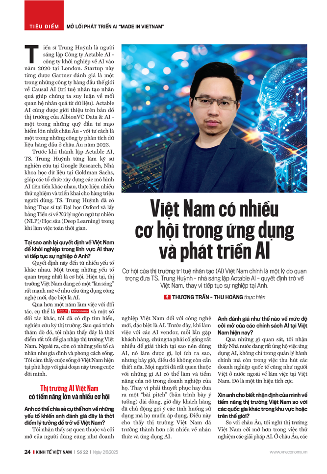 Việt Nam có nhiều cơ hội trong ứng dụng và phát triển AI - Ảnh 9
