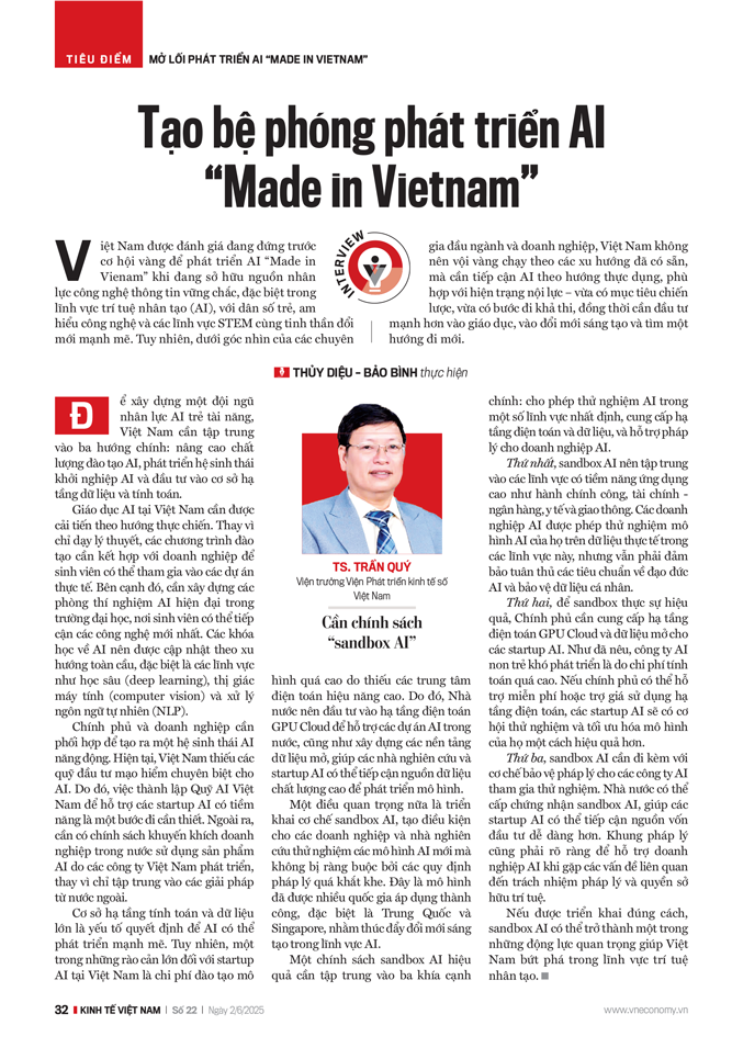 Tạo bệ phóng phát triển AI “Made in Vietnam” - Ảnh 10