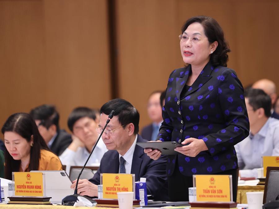 Thống đốc Ngân hàng Nhà nước Nguyễn Thị Hồng cho biết ngành ngân hàng đã nỗ lực giảm mặt bằng lãi suất.