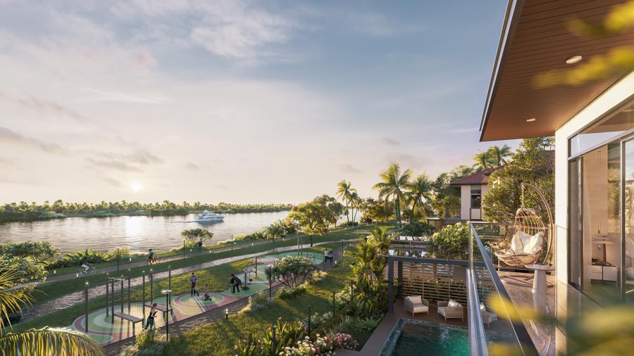 Tầm nh&igrave;n hướng thuỷ tại c&aacute;c sản phẩm cao cấp trong khu đ&ocirc; thị Waterpoint.