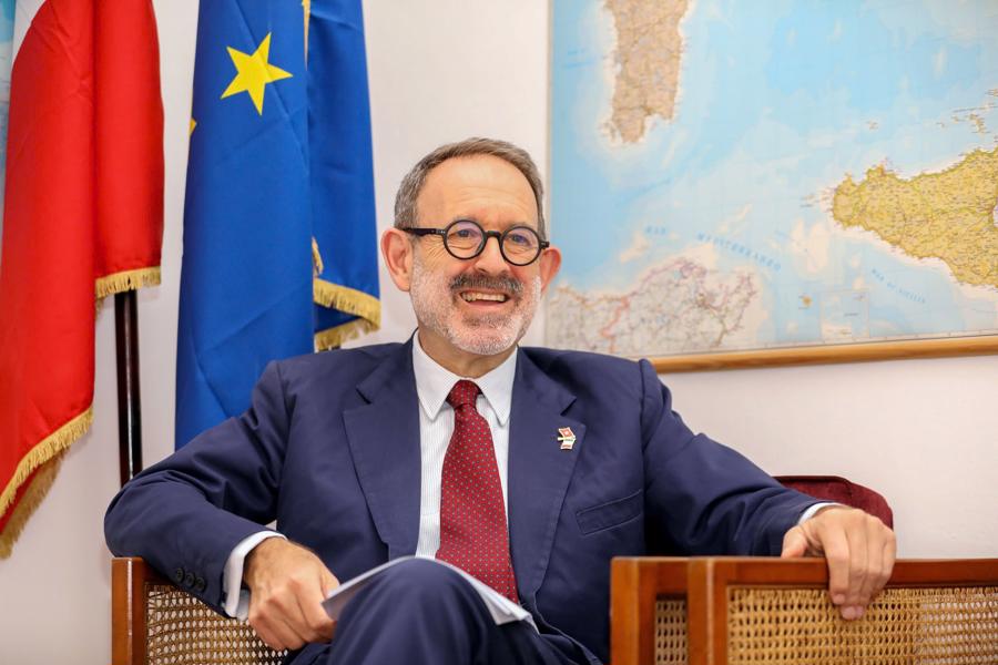 H.E. Marco della Seta, Ambassador of Italy to bet88 slot. Photo: VET/Viet Dung