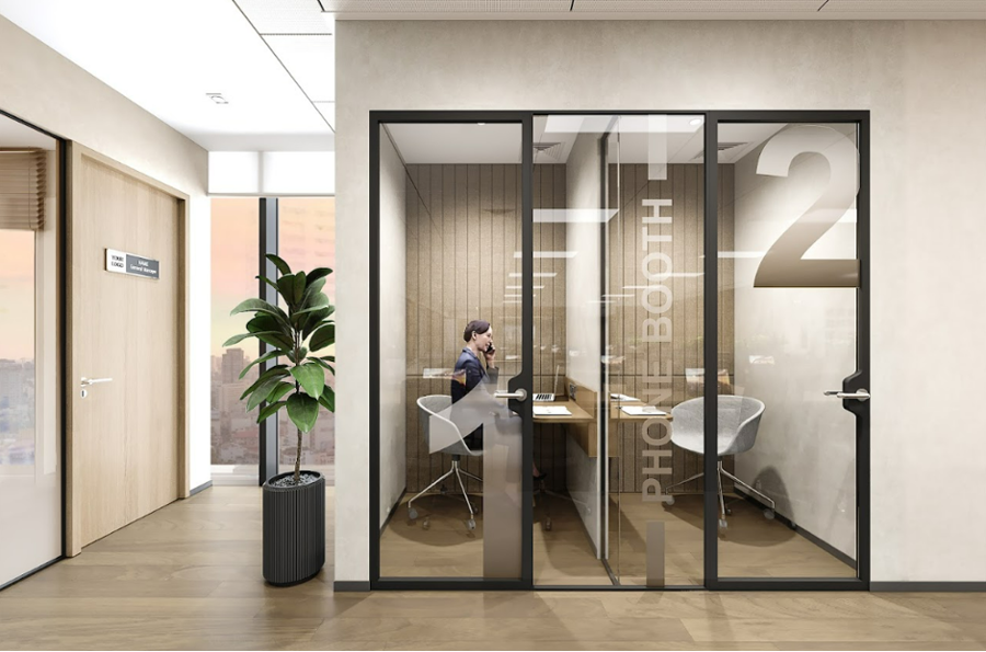 The Oriental Square’s workspaces are equipped with advanced technology systems and premium materials—a foundation for efficient operations and long-term sustainability.