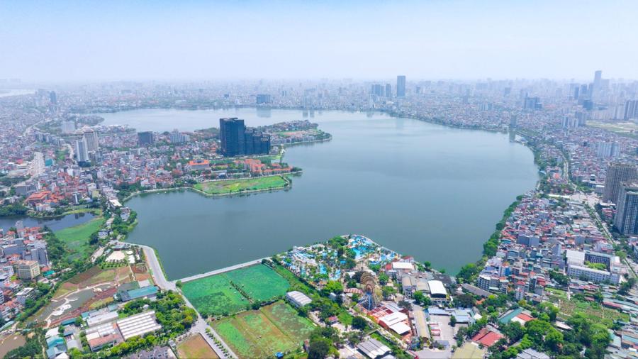Hà Nội vẫn vươn mình mạnh mẽ trong bối cảnh kinh tế toàn cầu nhiều biến động. Ảnh: GIA by KITA.