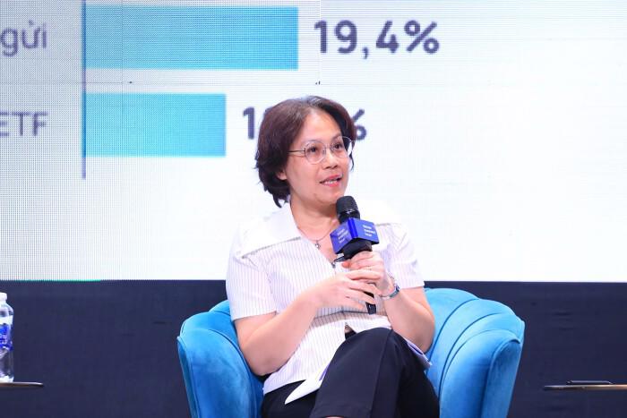Bà Dương Kim Anh, Giám đốc đầu tư Công ty Quản lý Quỹ Vietcombank (VCBF).