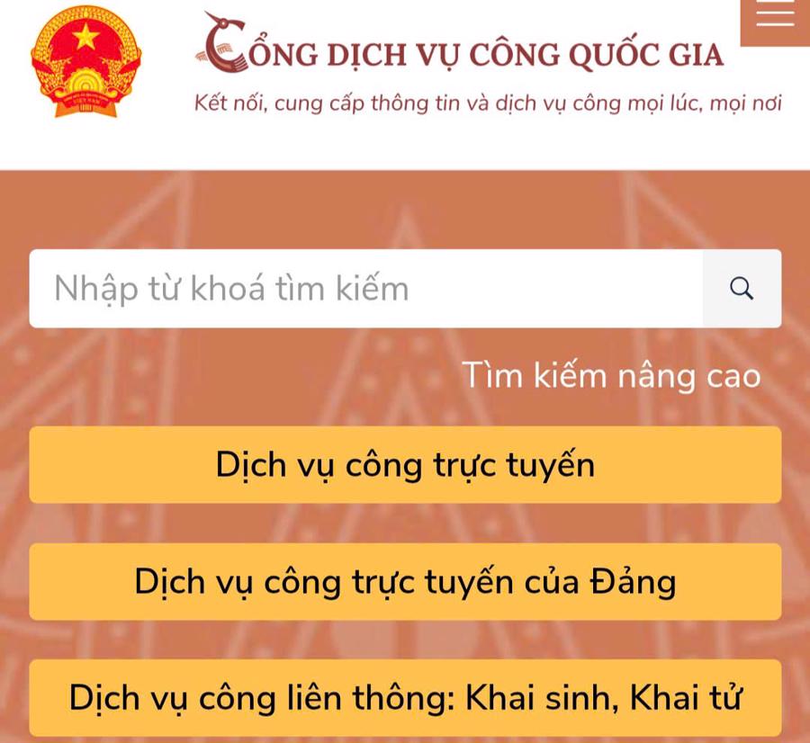 Người lao động c&oacute; thể nộp hồ sơ hưởng bảo hiểm thất nghiệp qua Cổng dịch vụ c&ocirc;ng quốc gia. Ảnh chụp m&agrave;n h&igrave;nh.