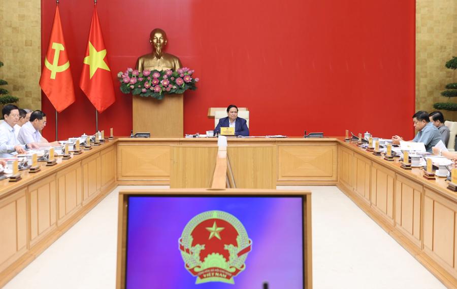 Quang cảnh cuộc họp - Ảnh: VGP