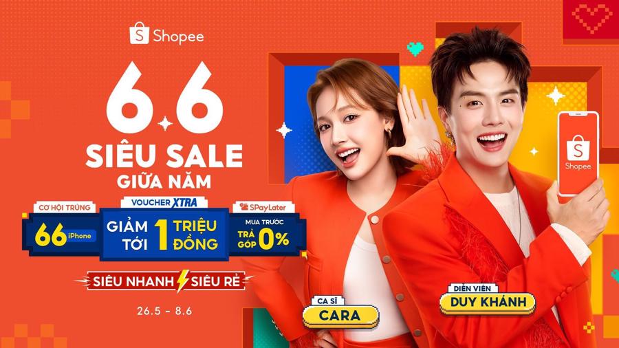 Shopee: “6/6 Siêu sale giữa năm - Siêu nhanh, siêu rẻ” - Ảnh 3
