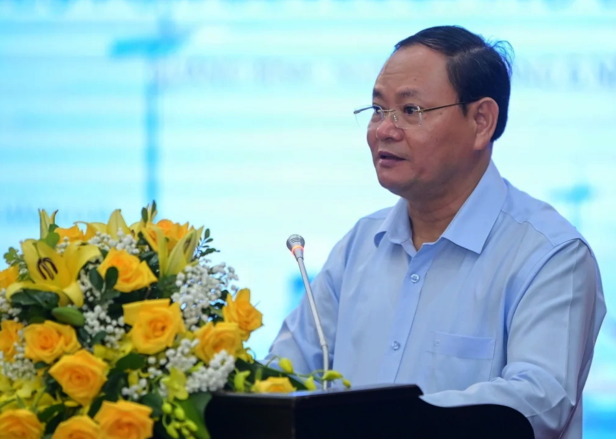 Thứ trưởng Bộ Nông nghiệp và Môi trường Lê Minh Ngân phát biểu khai mạc Hội thảo (Ảnh: Cục Biển và Hải đảo Việt kèo nhà cái bet88)