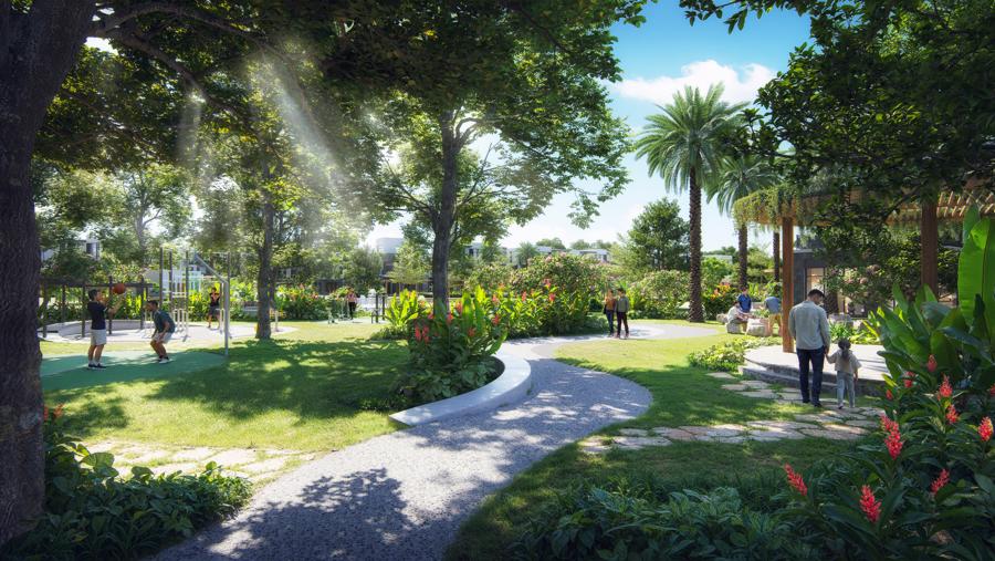 Sky Retreat hưởng lợi trực tiếp từ hệ sinh thái 4 triệu cây xanh với 8 tầng thực vật.