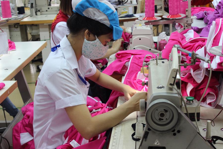 May mặc là mặt hàng xuất siêu lớn của Đồng Nai. Ảnh minh họa